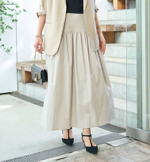 Rouge vif「ボリュームギャザースカート」|スカート|