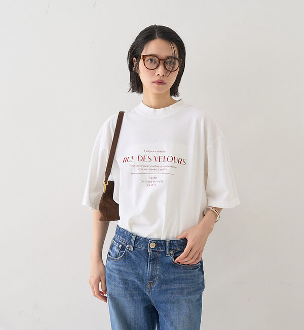 Rouge vif「ピグメントロゴBIG Tシャツ」|Tシャツ・カットソー|