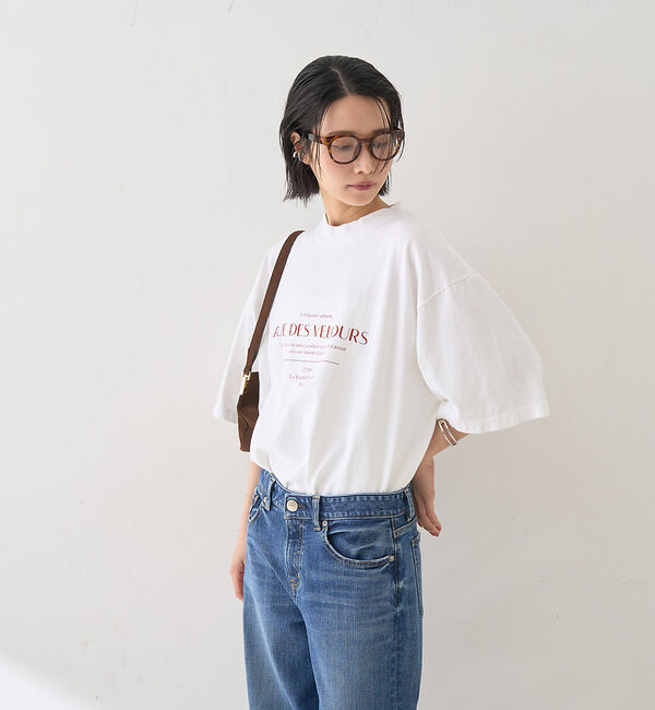 Rouge vif「ピグメントロゴBIG Tシャツ」|Tシャツ・カットソー|