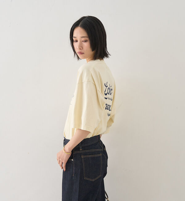 Rouge vif「ピグメントロゴBIG Tシャツ」|Tシャツ・カットソー|