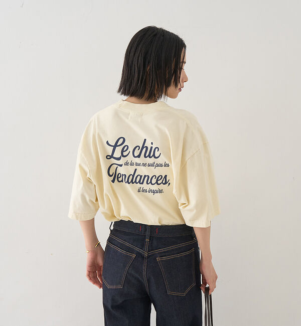 Rouge vif「ピグメントロゴBIG Tシャツ」|Tシャツ・カットソー|