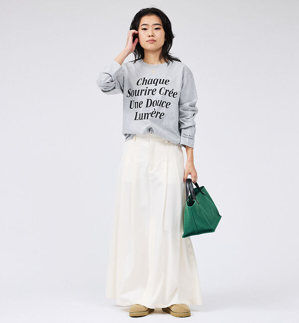 Rouge vif「ロゴロングスリーブTシャツ」|Tシャツ・カットソー|