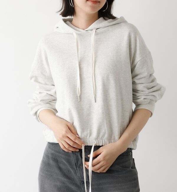 abahouse mavie「【裏毛】スピンドルフーディー」|スウェット・ジャージ|ライトグレー