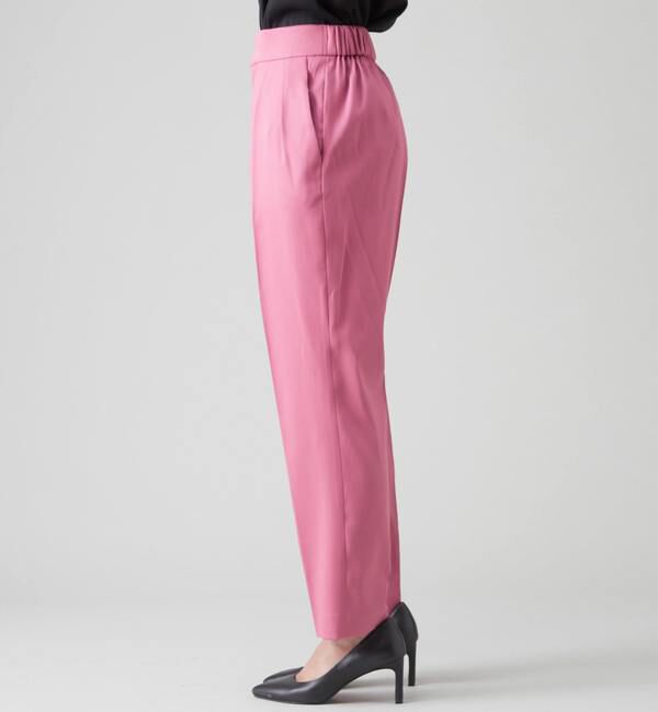 Liesse「マットサテン2タックコクーンパンツ」|その他|