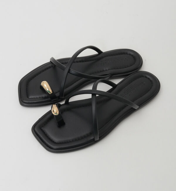 Liesse「【CORSO ROMA9/コルソローマ】サンダル（402-A）」|サンダル|ブラック