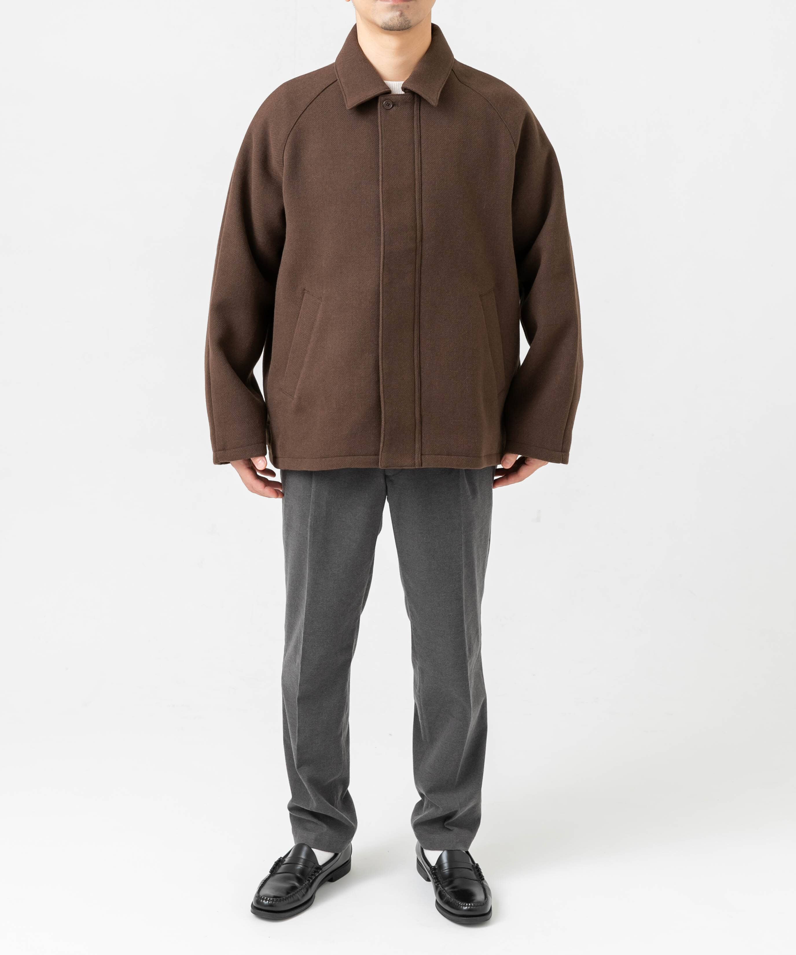 URBAN RESEARCH ROSSO「『XLサイズあり』light meltonブルゾン」|ブルゾン・スタジャン|