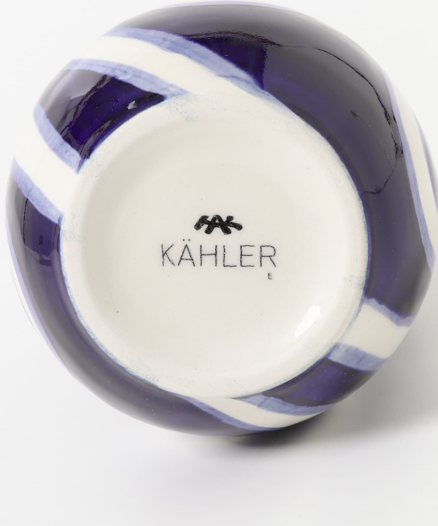 URBAN RESEARCH DOORS「KAHLER　Tulle ベース (ブルー) H13cm」|フラワーベース|