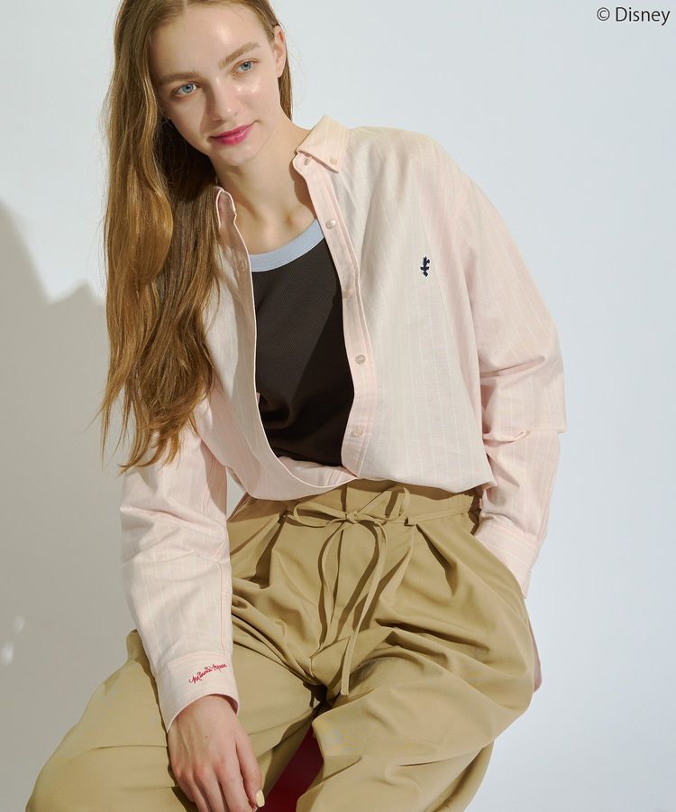 AMERICAN HOLIC「【Mickey&Friends】ボタンダウンシャツ」|シャツ・ブラウス|Pink