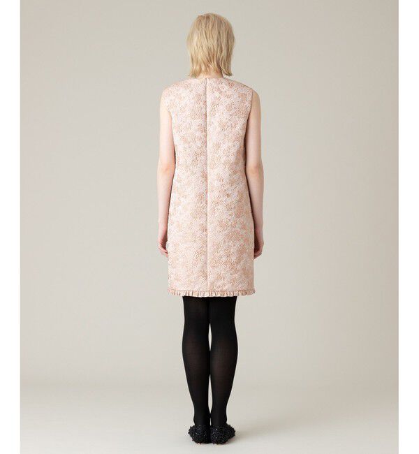 LOULOU WILLOUGHBY「【LOULOU WILLOUGHBY】ラメジャガードノースリワンピース」|ワンピース|