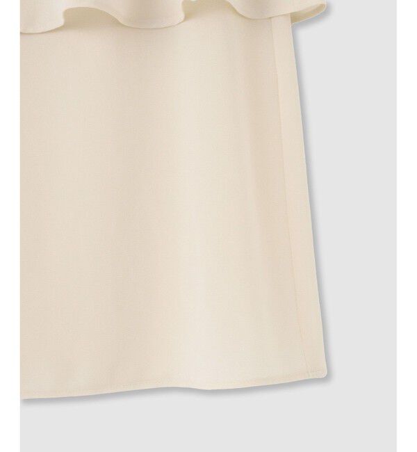 allureville「ジョーゼットオーバーラップブラウス」|シャツ・ブラウス|