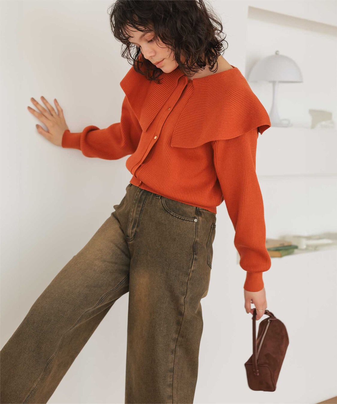 titivate「ワイドデニムパンツ」|デニム|