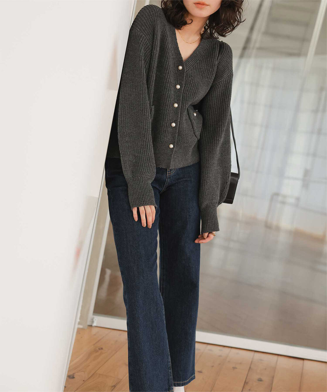 titivate「ワイドデニムパンツ」|デニム|