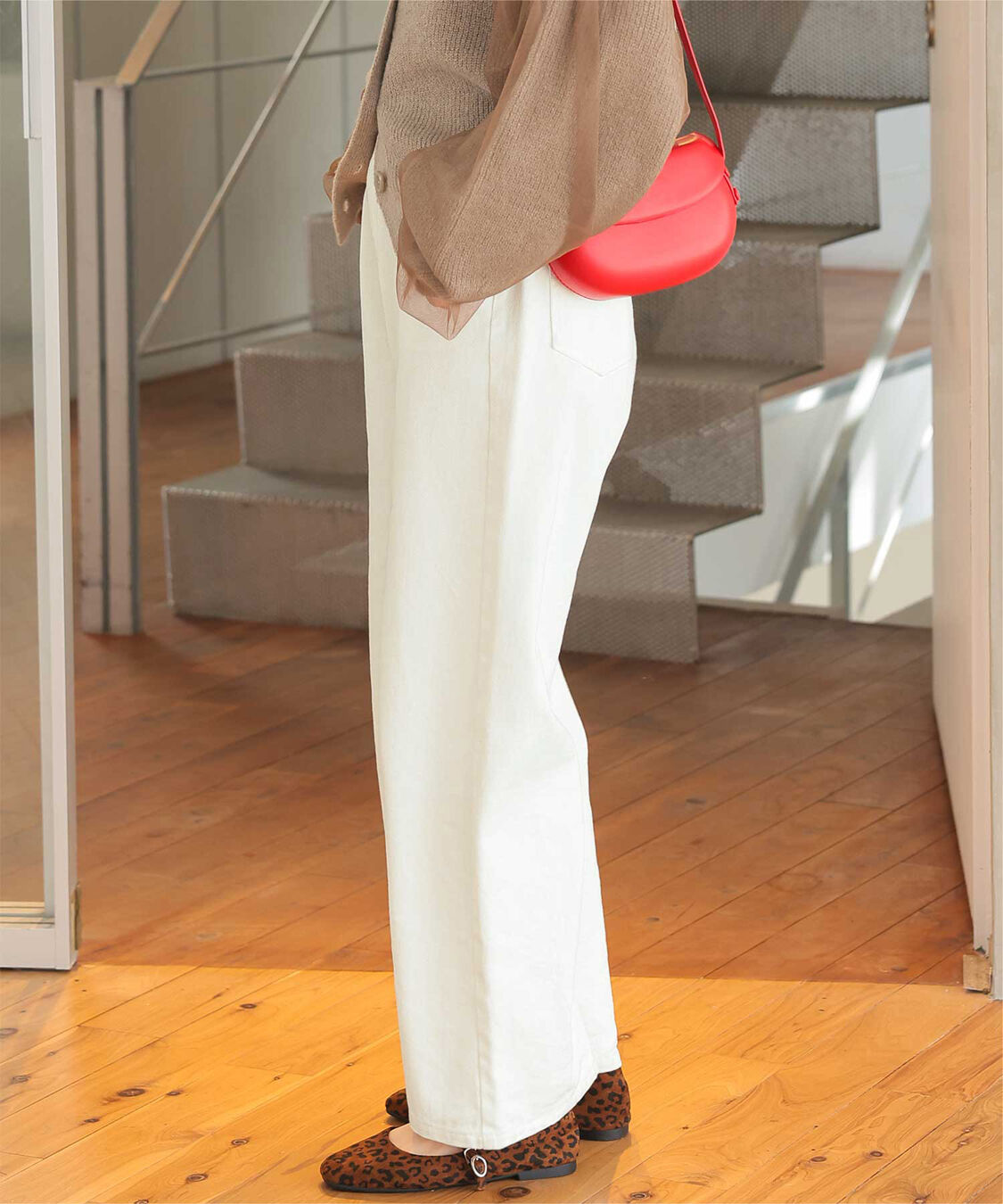 titivate「ワイドデニムパンツ」|デニム|