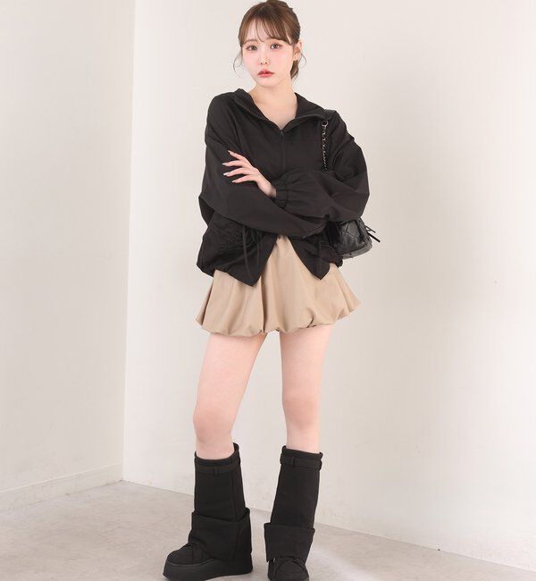  「【SMサイズ展開あり】バルーンミニスカート」|スカート|