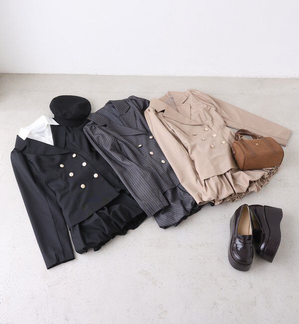  「【SMサイズ展開あり】バルーンミニスカート」|スカート|