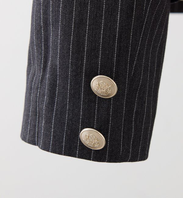  「後ろレースアップテーラードジャケット/SM展開」|ダウンベスト・ベスト|