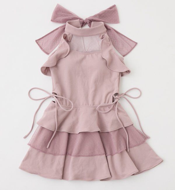  「swimwear/アメスリミニワンピース(2点セット)」|その他|