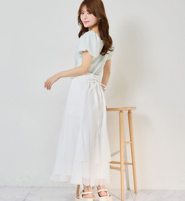  「チュールマーメイドスカート」|スカート|