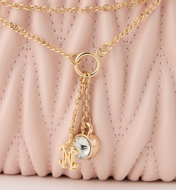  「キルティングハーフムーンミニバッグ」|ショルダー・メッセンジャー|