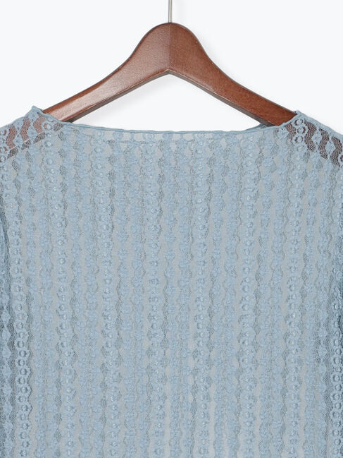 Te chichi「ストレッチレーストップス《2026 spring catalog item》」|Tシャツ・カットソー|