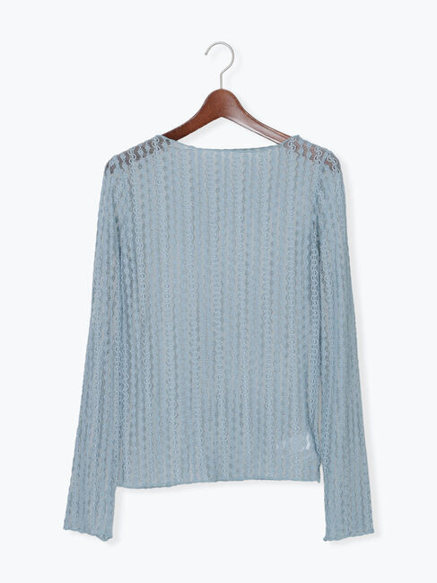 Te chichi「ストレッチレーストップス《2026 spring catalog item》」|Tシャツ・カットソー|