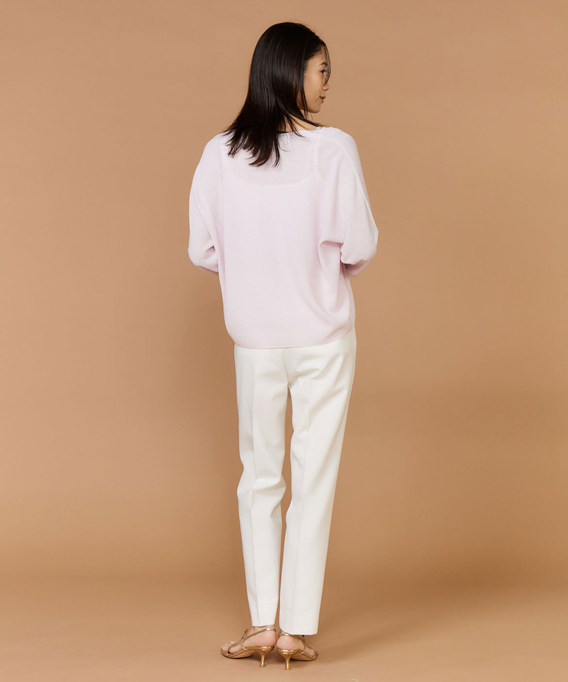 INED「Vネックカーディガン《Cuoo》」|カーディガン|