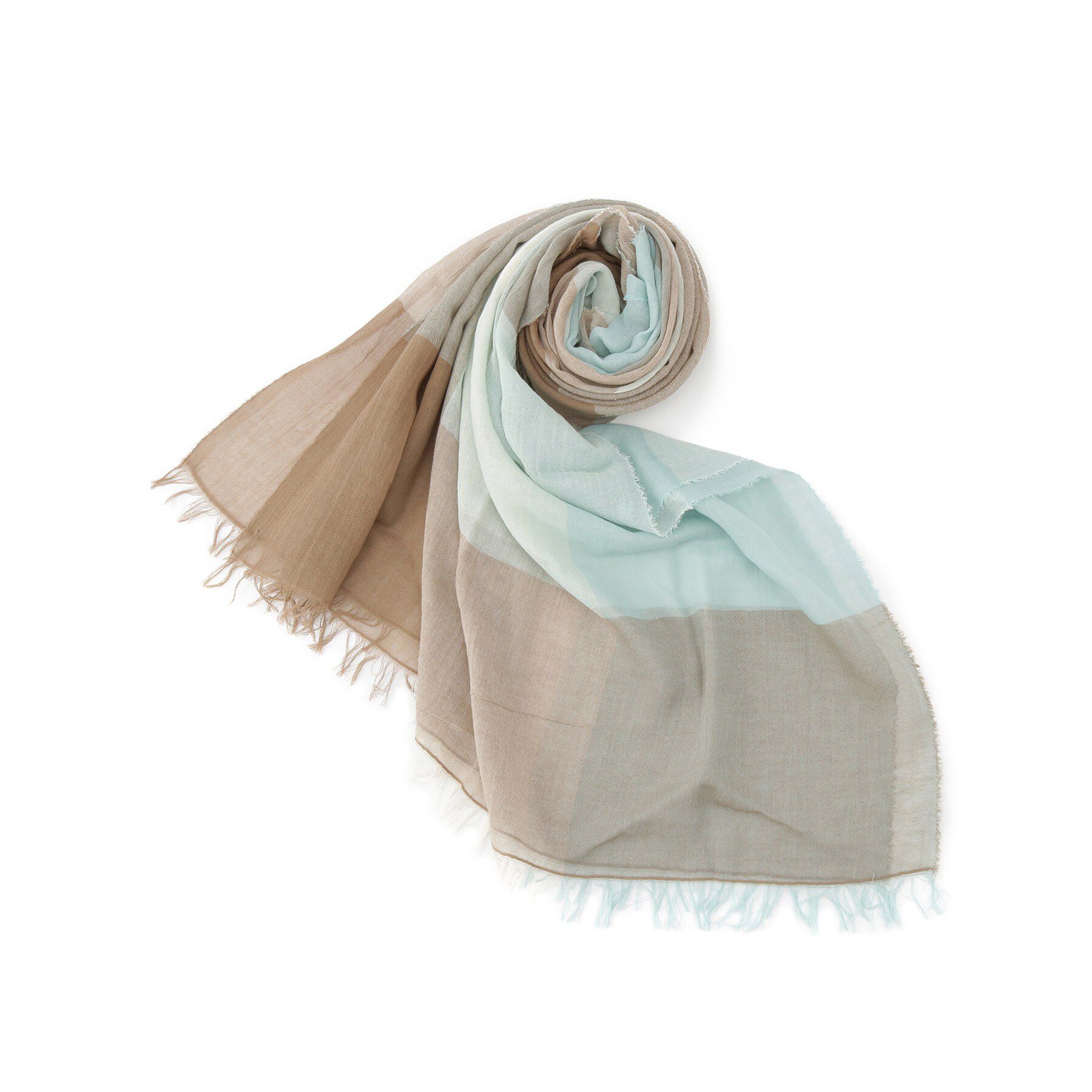 Reflect「【冷房対策に◎】柄デザインストール」|ストール|サックスブルー(29