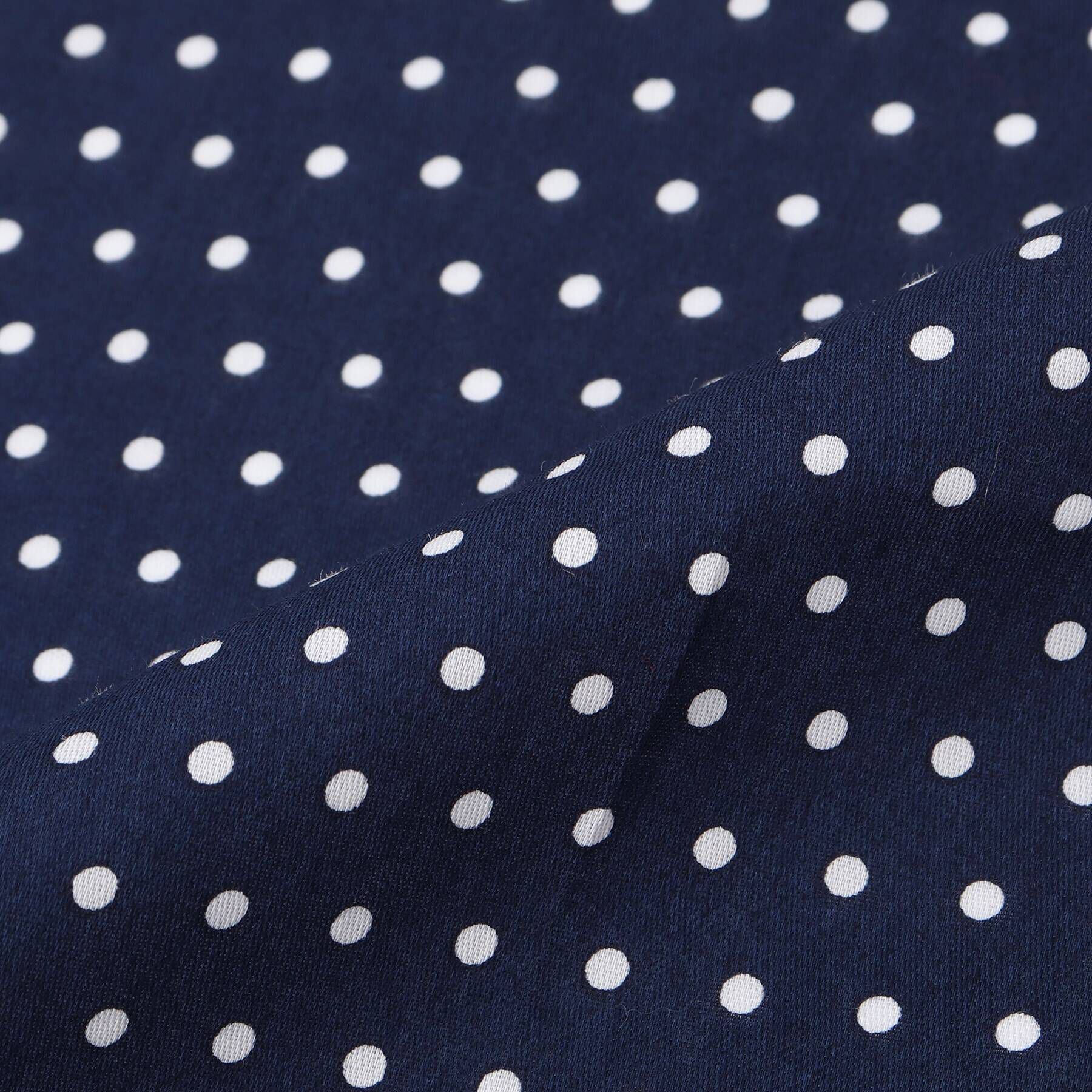 DRESSTERIOR「シルケットコットン　ドットハンカチーフ」|ハンカチ|