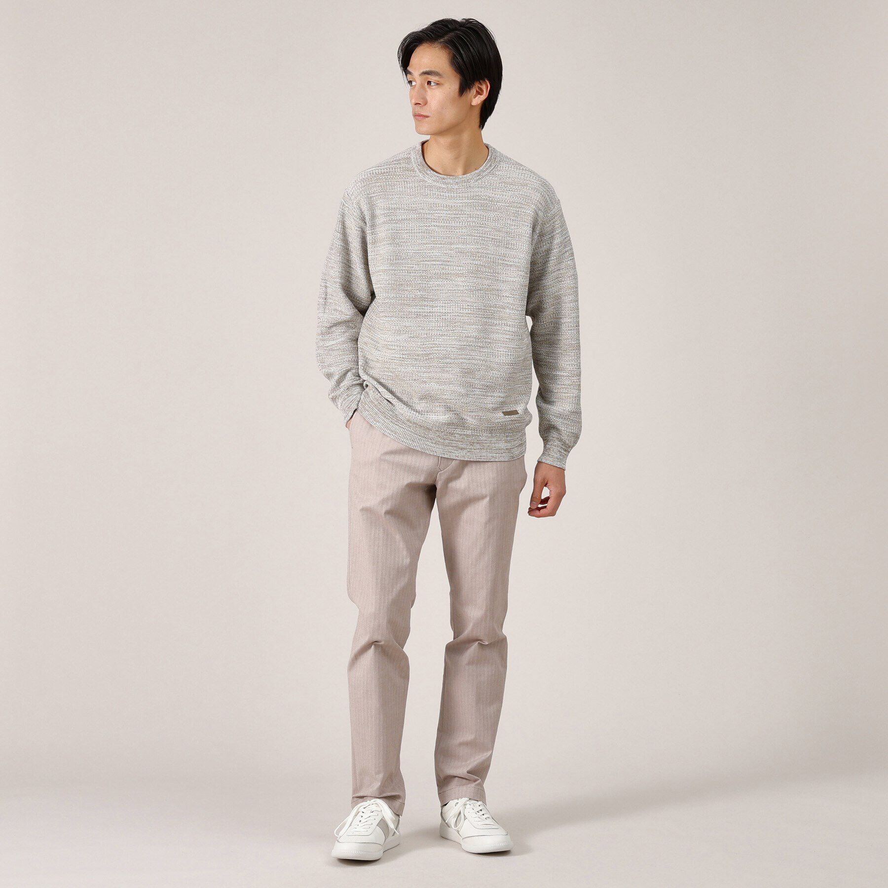 TAKEO KIKUCHI「スプリング メランジ ニット」|ニット・セーター|