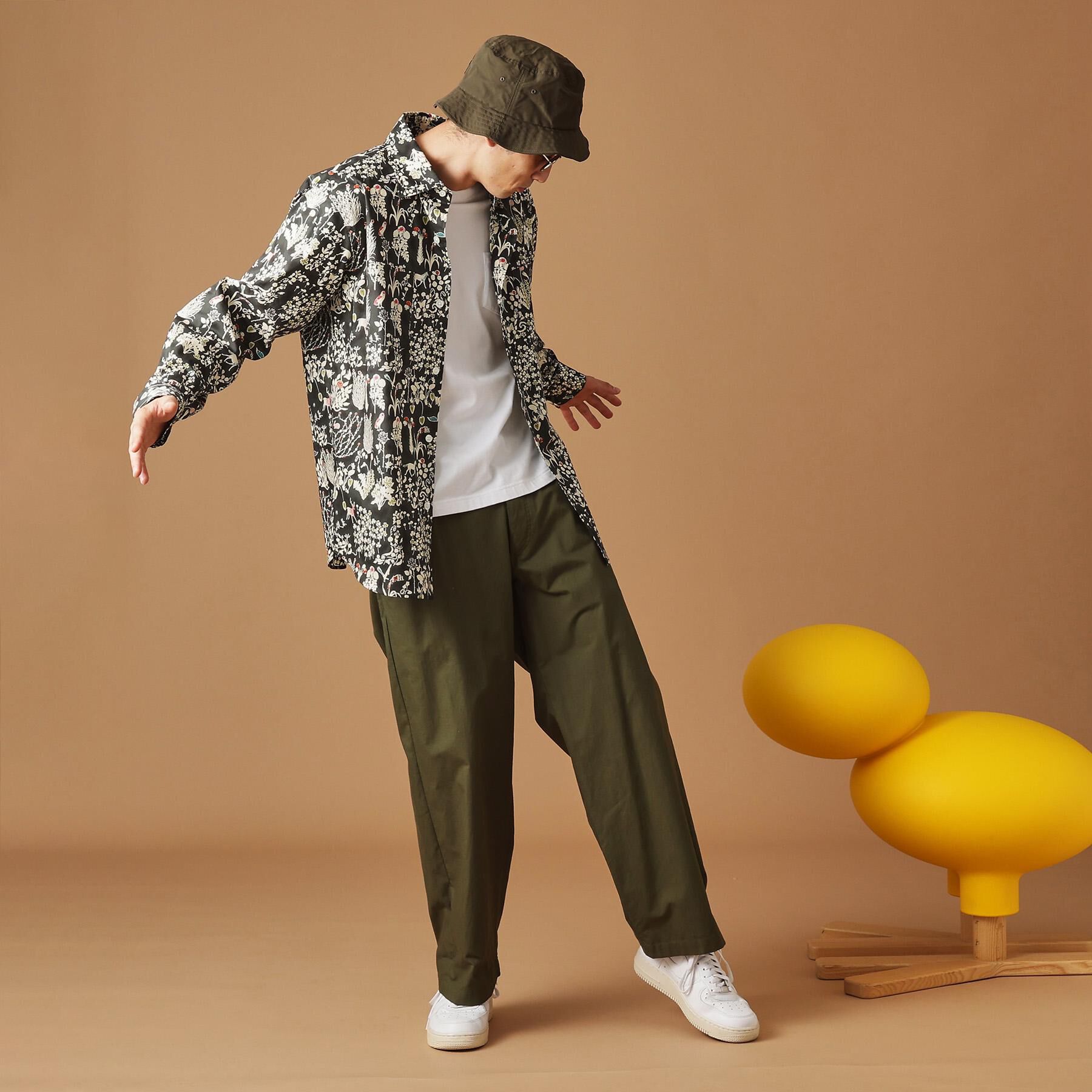 40CARATS&525「【Sサイズ～】フラワープリントシャツ」|シャツ・ブラウス|