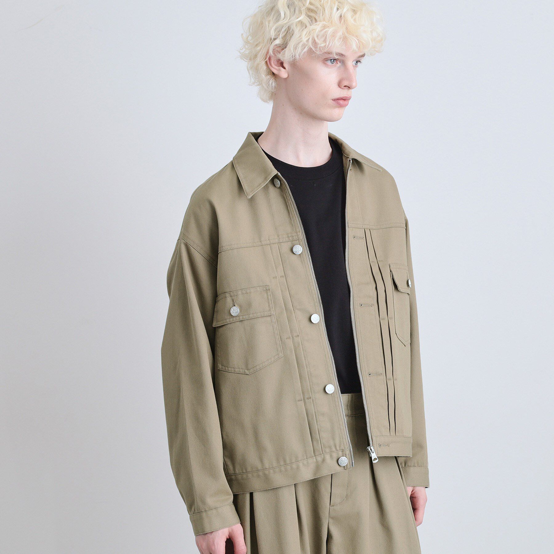 tk.TAKEO KIKUCHI「【別注】Dickiesワークジャケット」|ブルゾン・スタジャン|