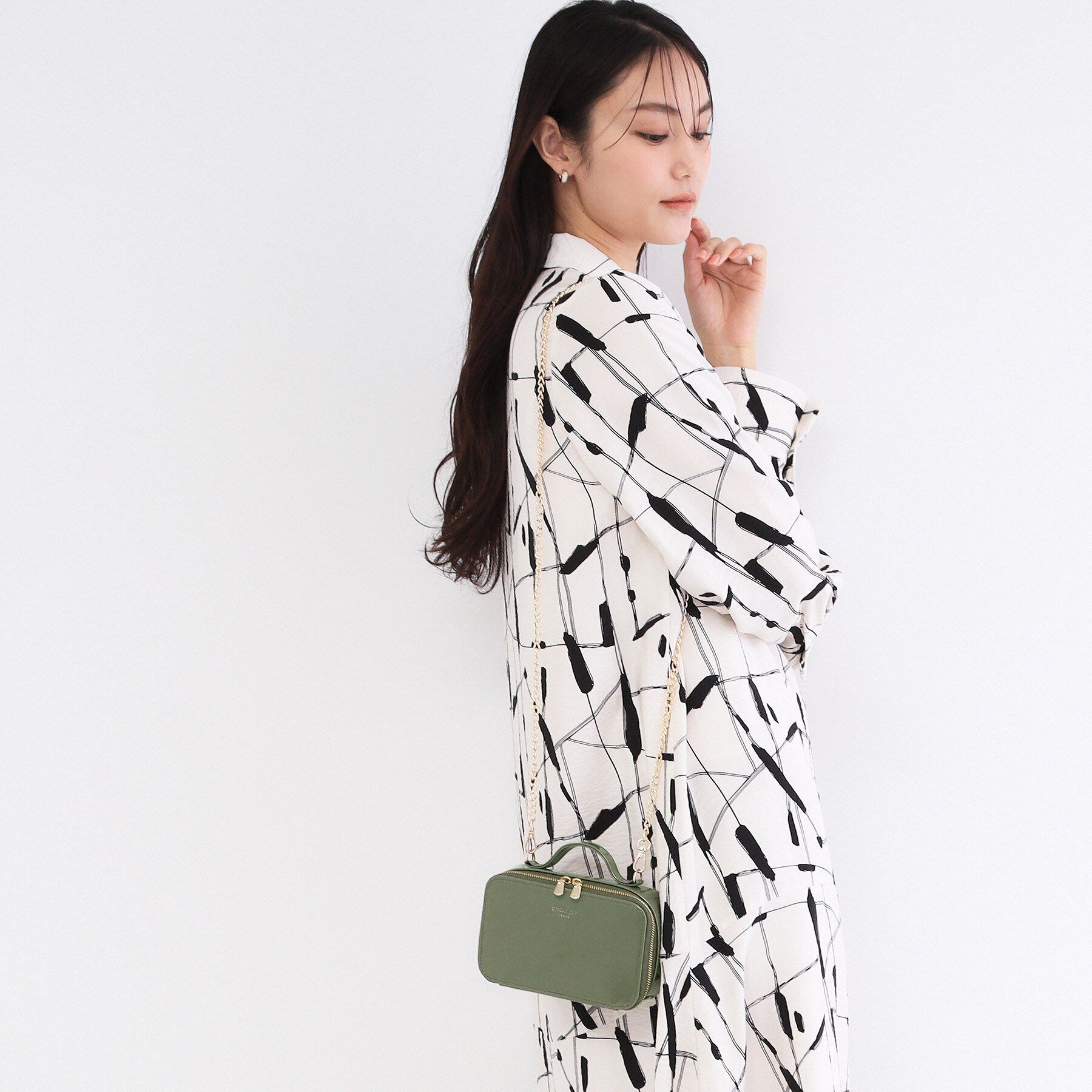 OPAQUE.CLIP「2WAYバニティポーチチェーンショルダー」|ショルダー・メッセンジャー|