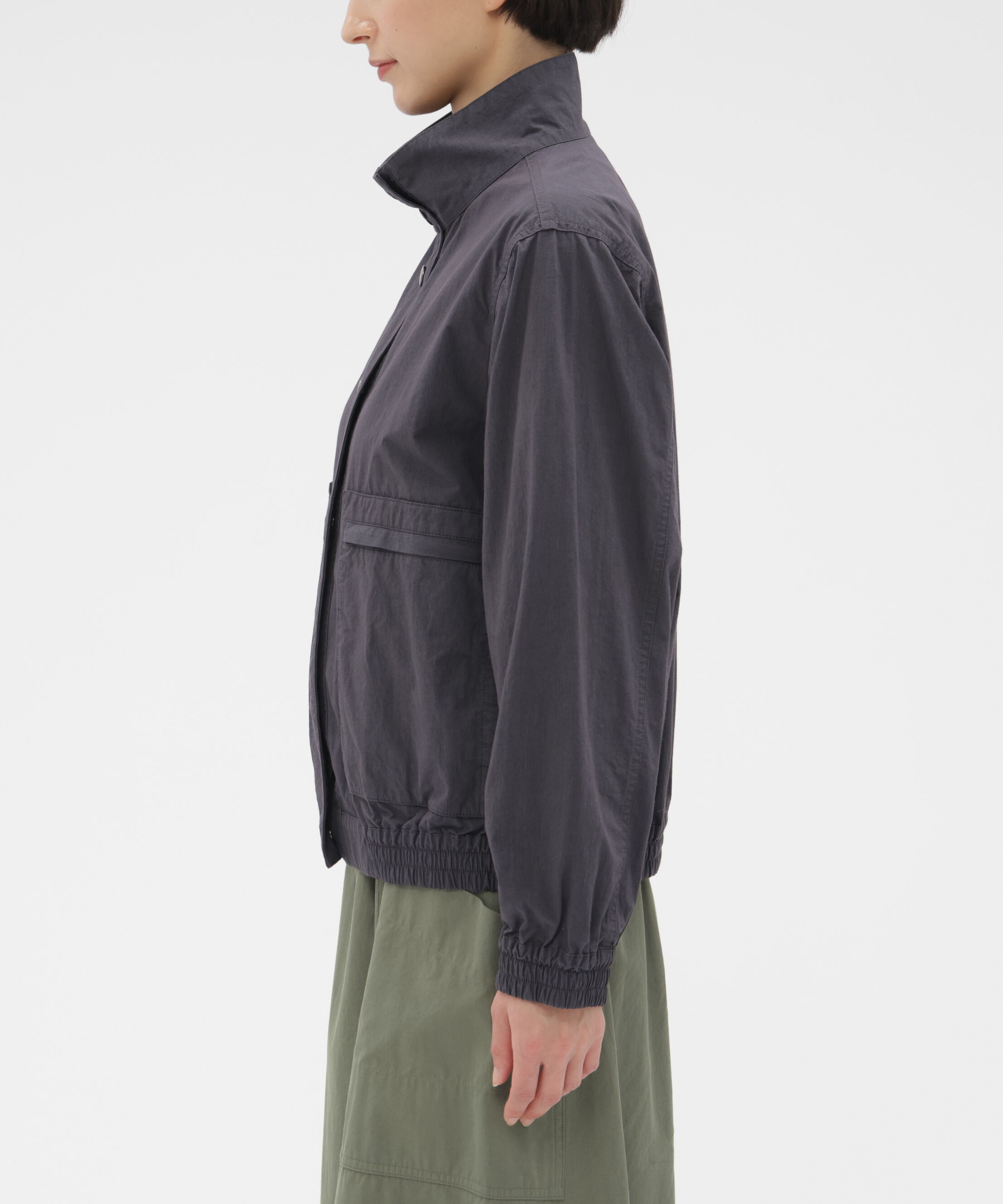 MHL.「COTTON NYLON PLAINWEAVE BLOUSON」|ブルゾン・スタジャン|