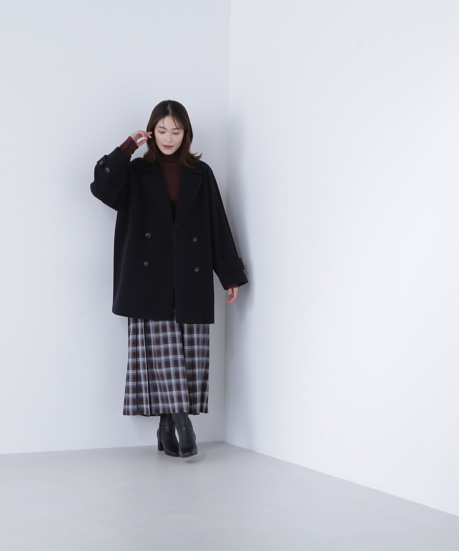  「ベーシックタートルネックニット」|ニット・セーター|