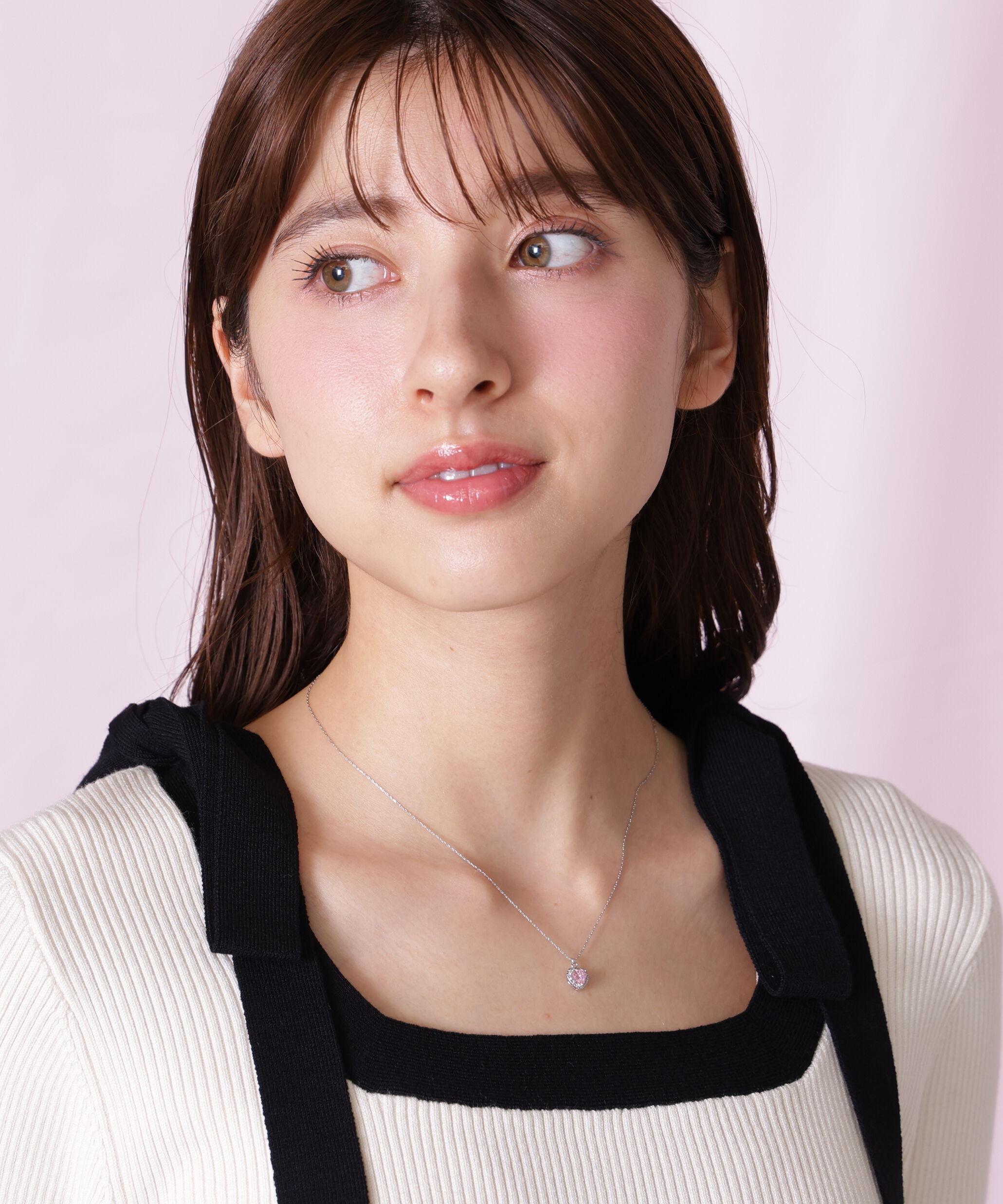  「Cubic プチハートネックレス」|その他|