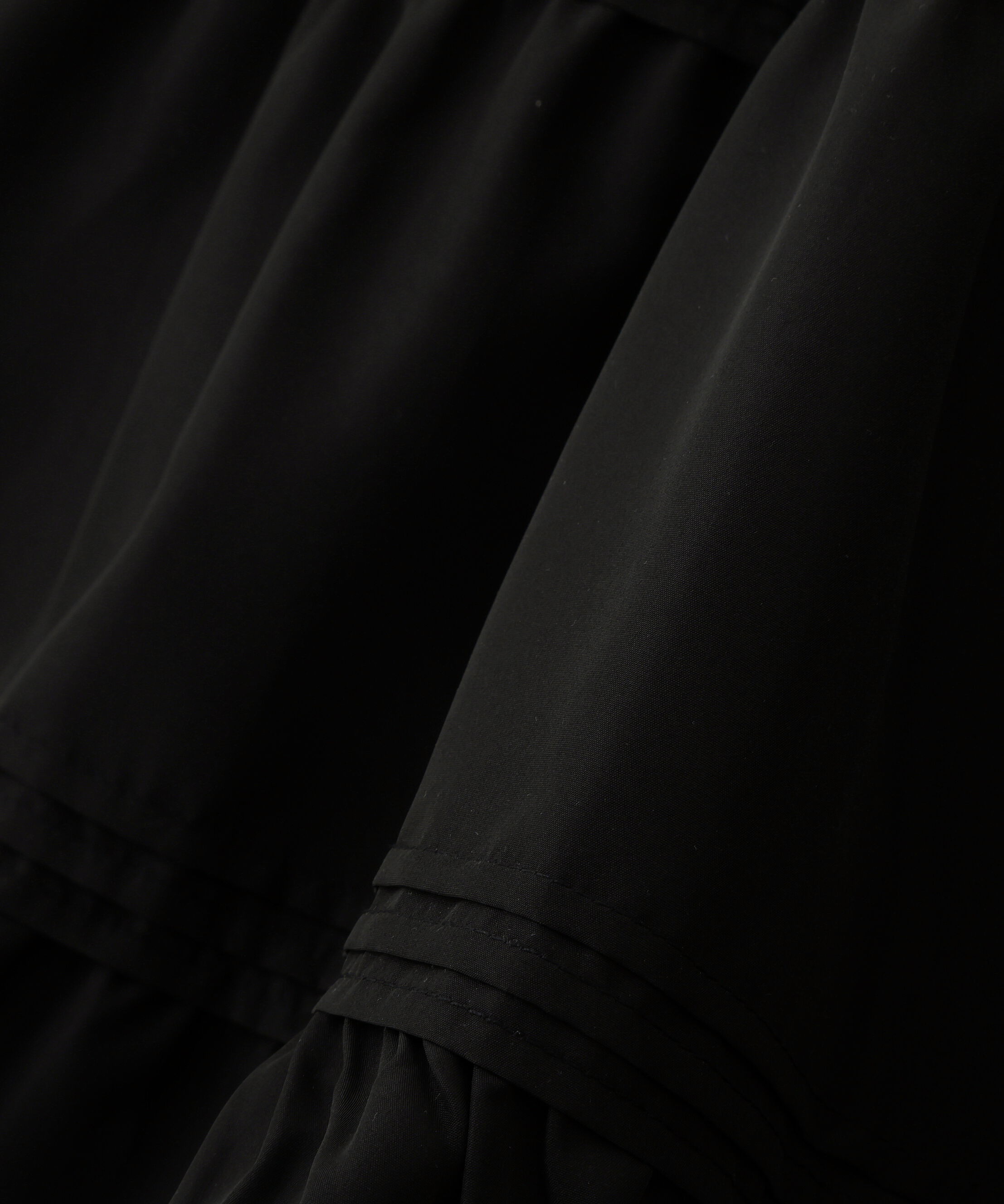  「ビッグカラーパーカーティアードミニスカートセット」|ワンピース|