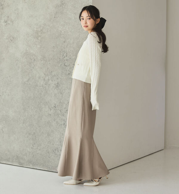 archives「【ＯＮかわ】ランダムケーブル金ボタンニットカーディガン」|カーディガン|