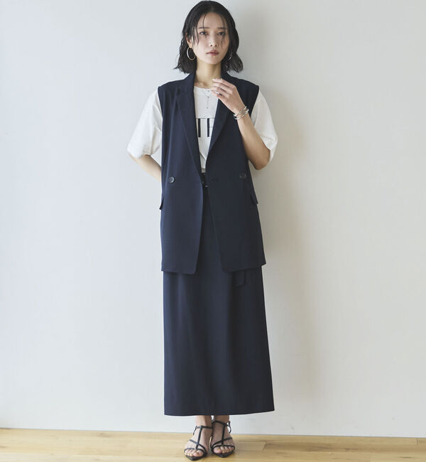 Doux archives「【多機能麻調合繊】テーラードジレ」|その他|