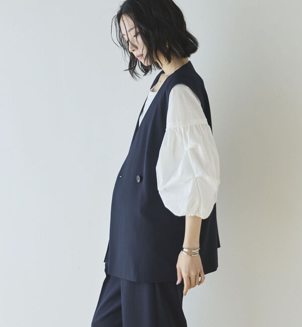 Doux archives「【多機能麻調合繊】ジレ」|その他|