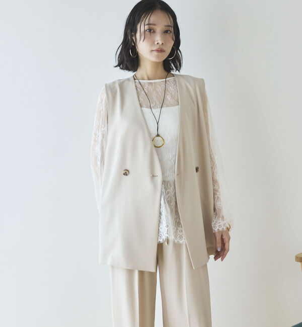 Doux archives「【多機能麻調合繊】ジレ」|その他|