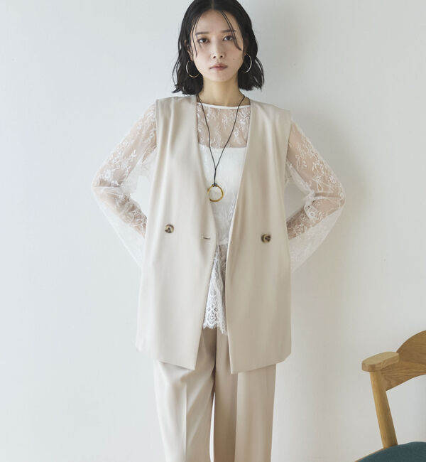 Doux archives「【多機能麻調合繊】ジレ」|その他|