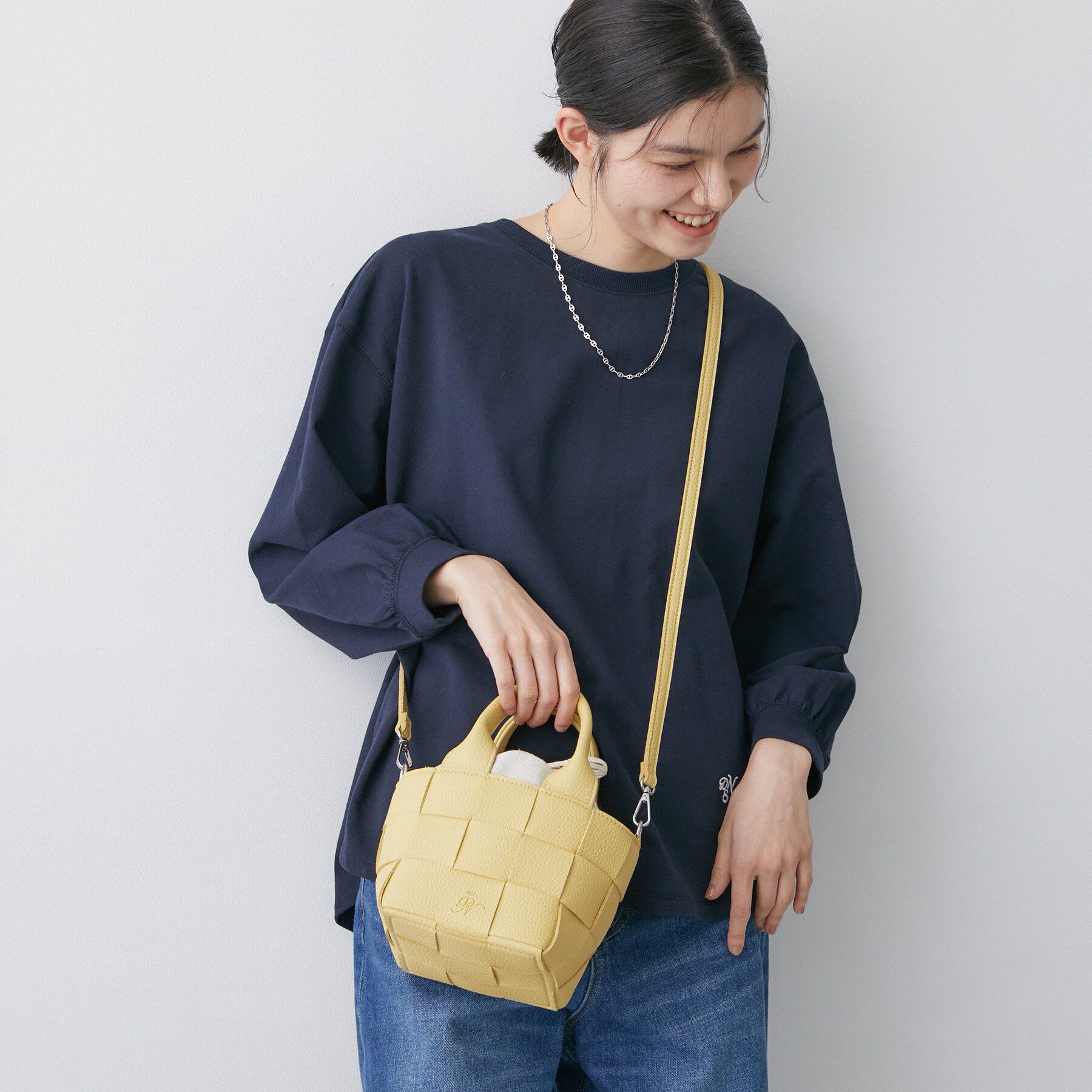 Dessin「【2WAY/軽量】メッシュシリーズミニトートバッグ」|トートバッグ|