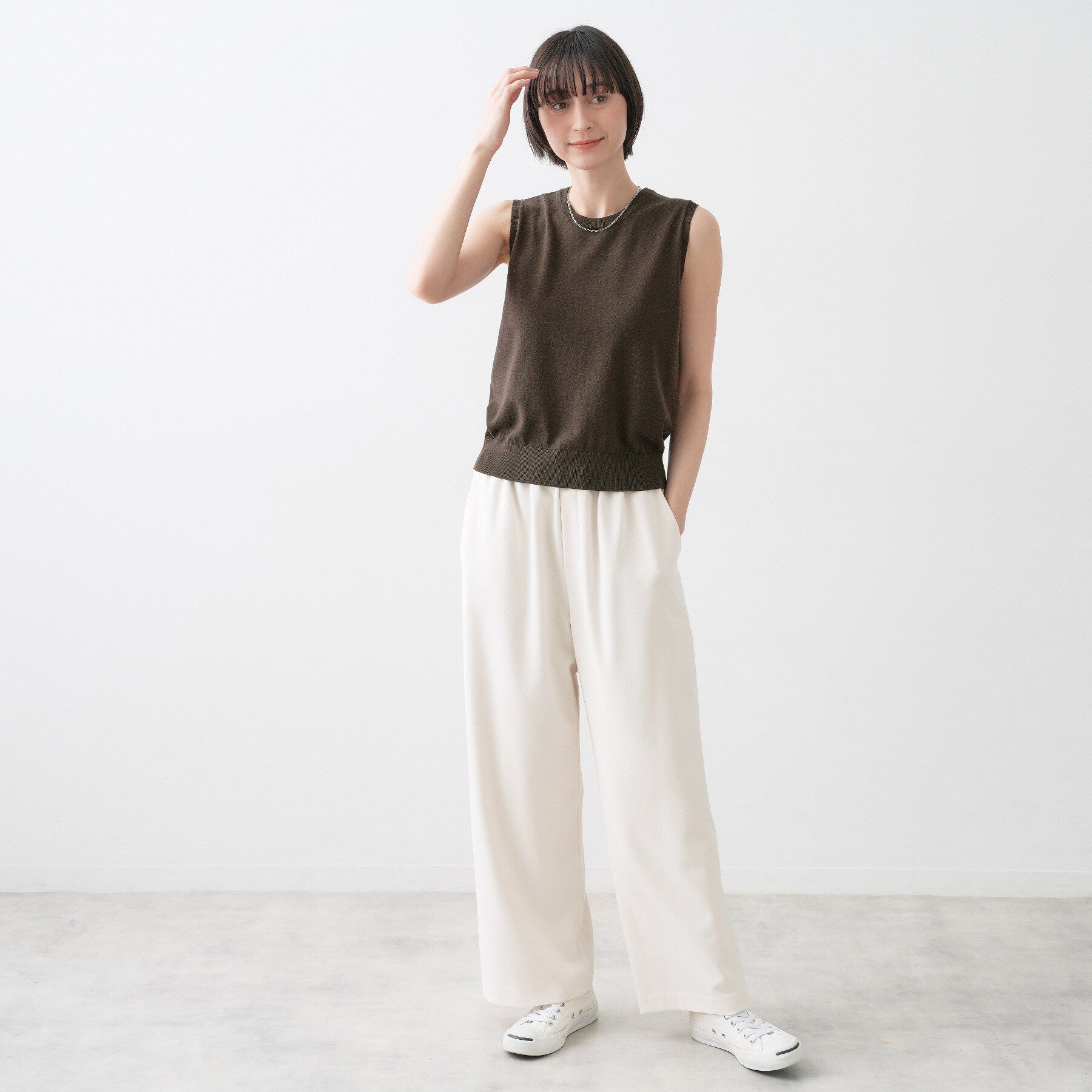 Dessin「【2点セット/洗える】アンサンブルニット」|ニット・セーター|