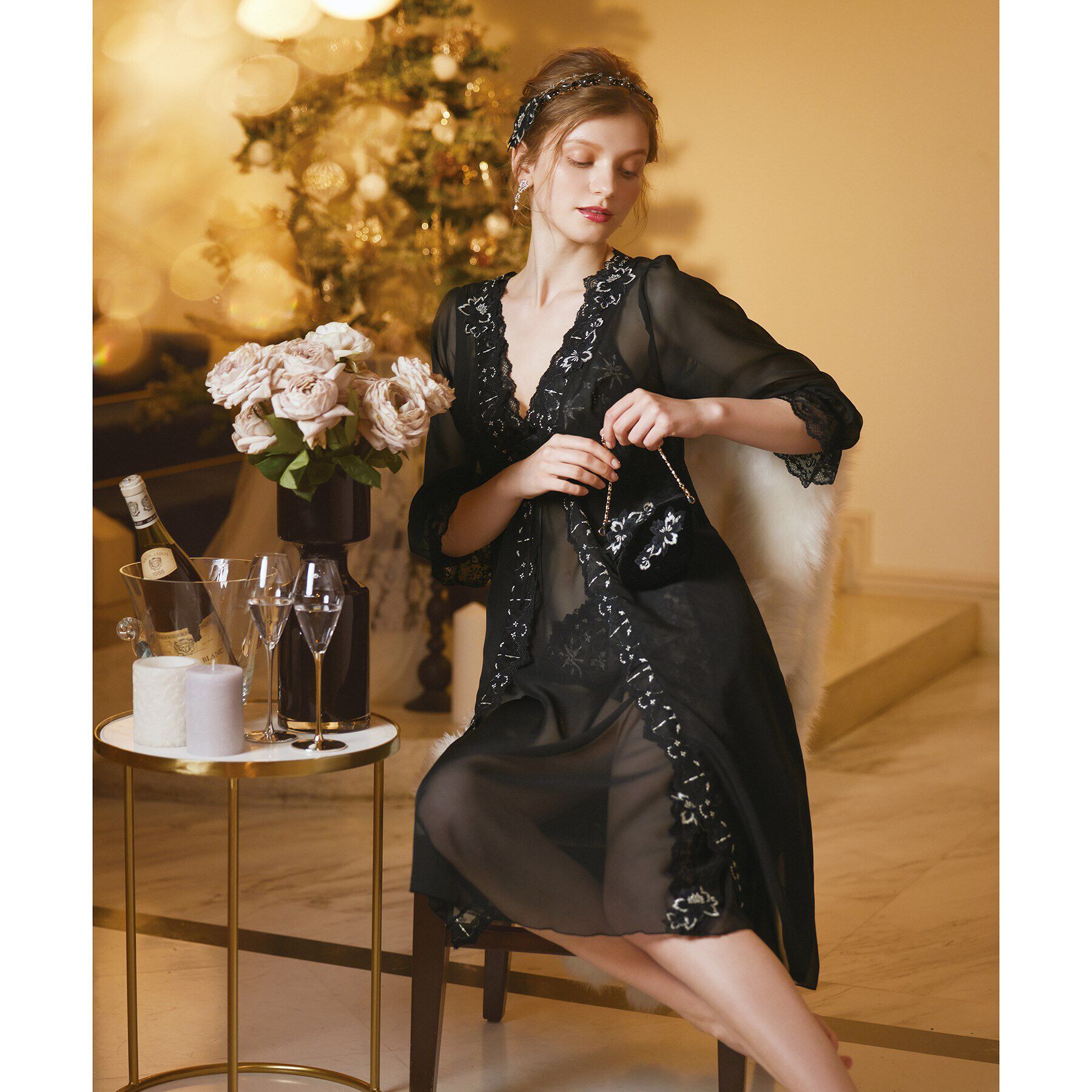 Risa Magli「ファビエンヌ カーディガン」|インナー|