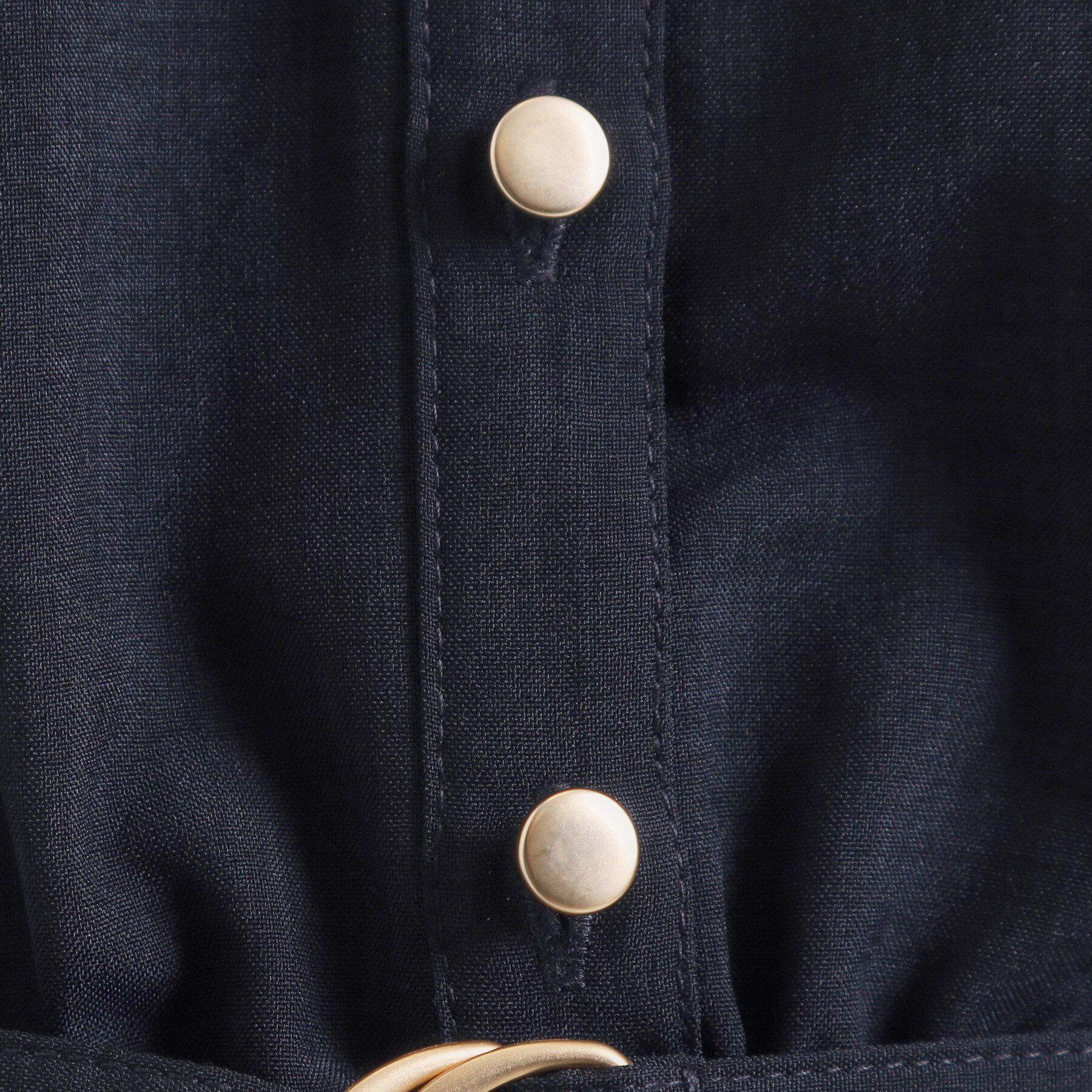 ITS&rsquo;DEMO「【UVケア／洗濯機OK／イージーケア】麻調合繊ブラウジングワンピース」|ワンピース|