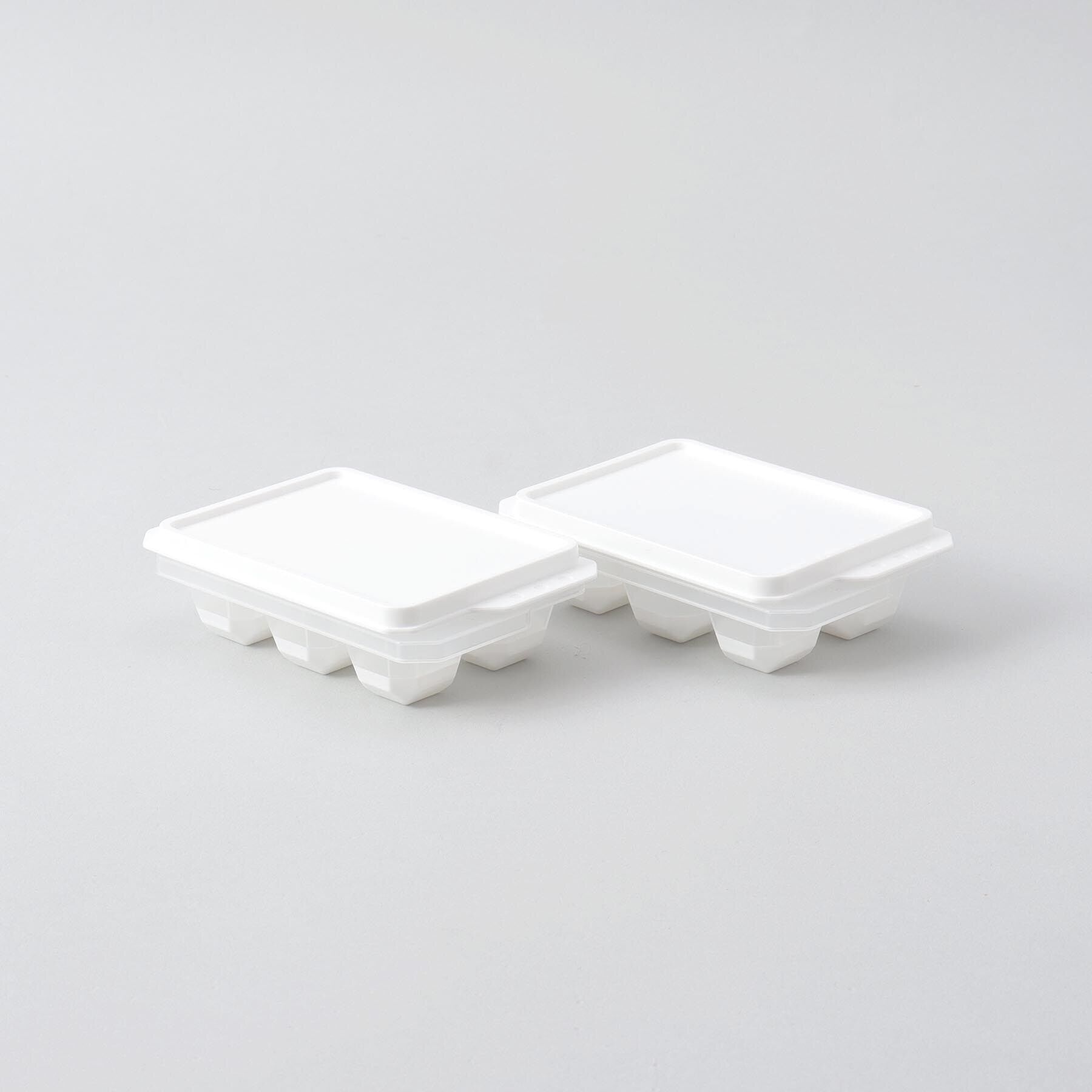 212 KITCHEN STORE「冷た倶楽部 取り出しやすいアイストレー6個取り (蓋付) 2個組」|食器・キッチングッズ|その他
