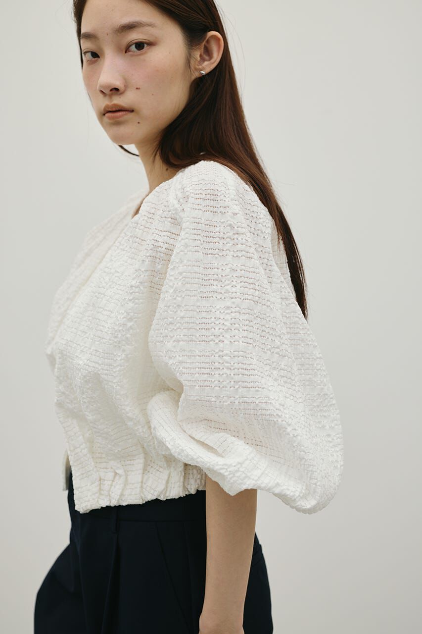 STYLEMIXER「ボリュームスリーブレースブルゾン」|ブルゾン・スタジャン|