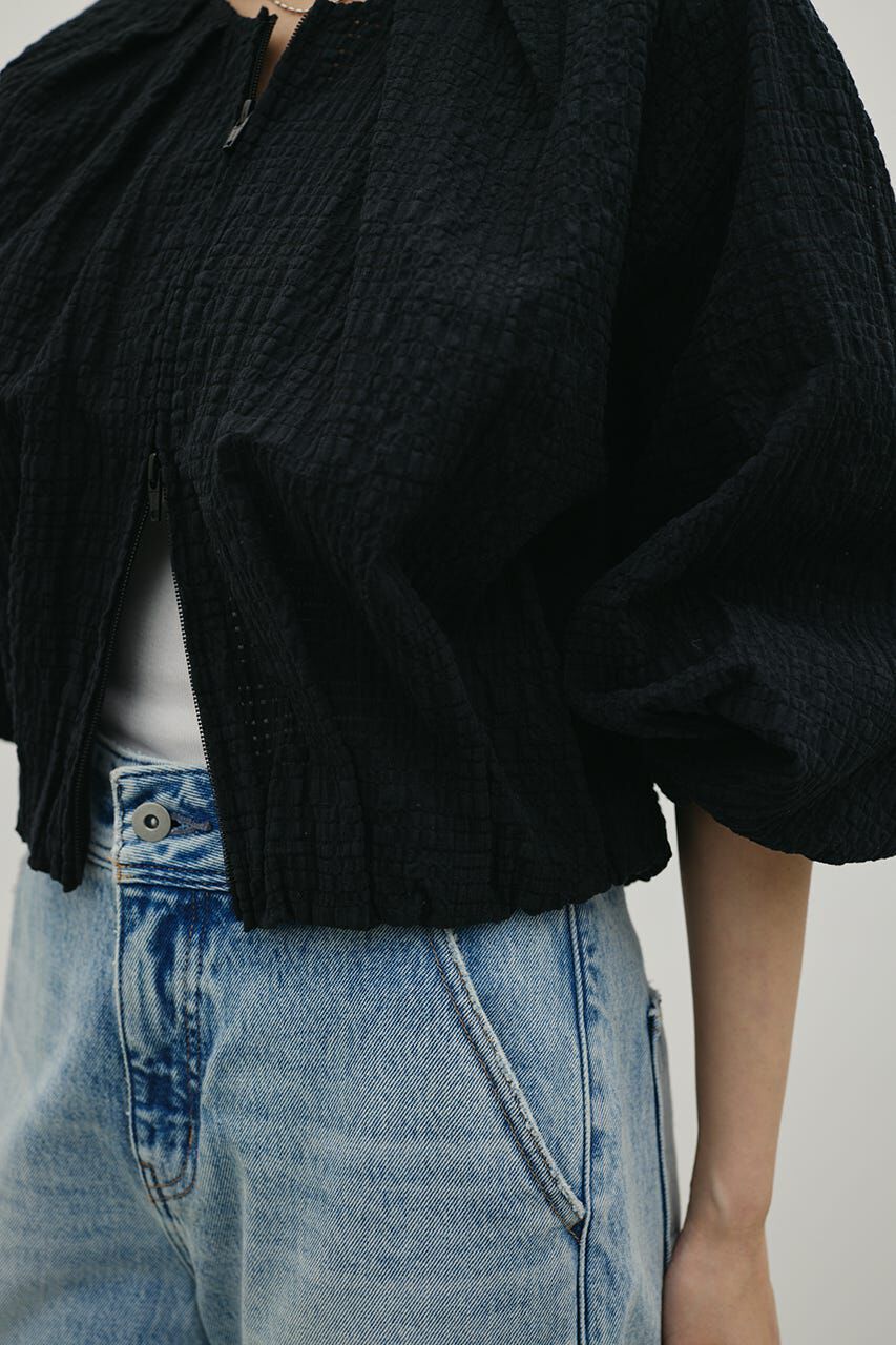 STYLEMIXER「ボリュームスリーブレースブルゾン」|ブルゾン・スタジャン|