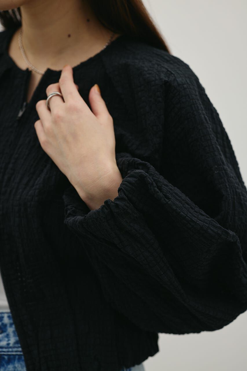 STYLEMIXER「ボリュームスリーブレースブルゾン」|ブルゾン・スタジャン|