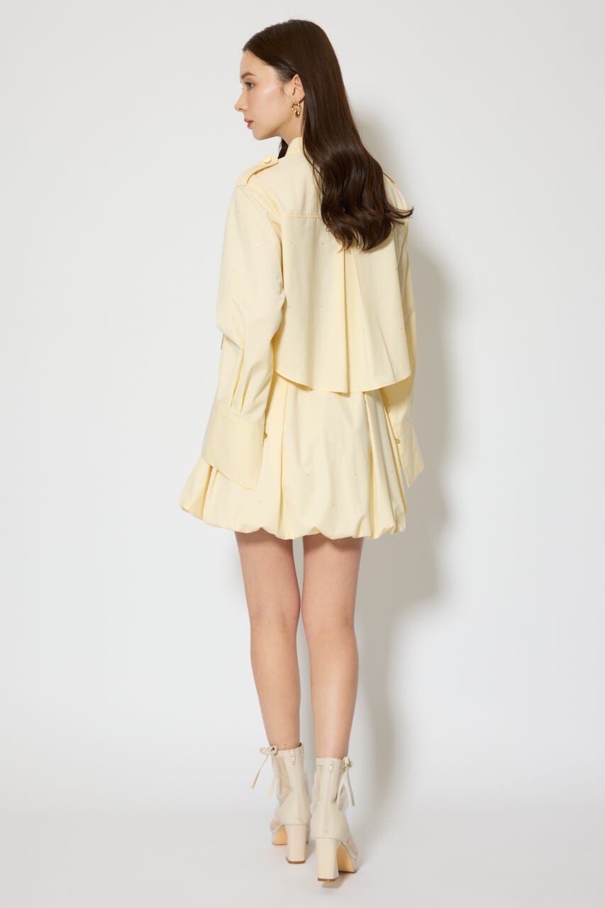 rienda「デコラティブバルーンミニスカート」|スカート|